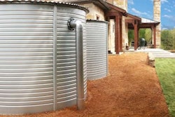 Rainwater catchment systems come in a wide variety of sizes and are designed to handle any number of specialized residential and commercial functions. Photo: ARCSA