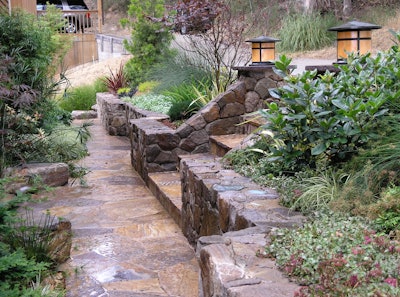 Michelle Derviss makes sure to partner with experienced landscape contractors to bring her designs to life. Photo: Michelle Derviss Landscape Design