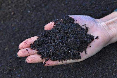 With biochar a little can go a long way, around five percent by volume is the good rule of thumb. Photo: Sonoma Biochar Initiative