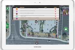 Workers in the field can create service reports quickly with the Cappsure app. Photo: Cappsure