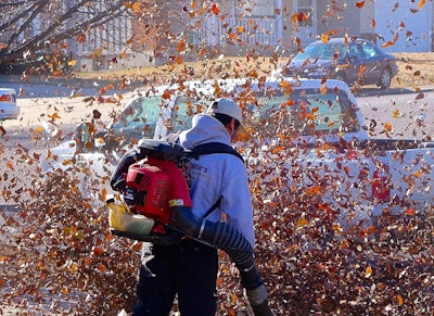 Gas-powered blowers are now illegal to use in the city limits of Sonoma. Photo: Dean Hochman/Flickr