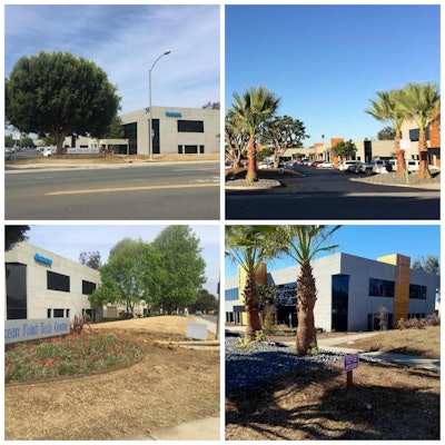 Before and after Heaviland completed the project. Photo: Heaviland Landscape Management