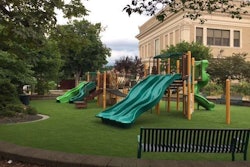 Sunshine Surfacing completed the park project in four days.