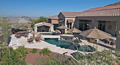 Arizona company California Pools & Landscape specializes in outdoor living. Photo: California Pools & Landscape