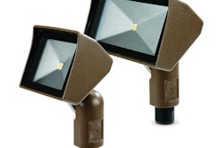 The company’s new models come in a wide variety of colors via 16 standard polyester powder-coat finishes. Photo: Vista Professional Outdoor Lighting