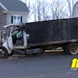 News Station Screenshot of Dump Truck Crash