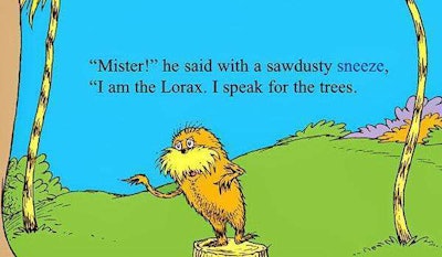 The Lorax Cartoon Picture
