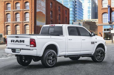 2017 Ram 2500-3500 Heavy-Duty White Pickup Truck