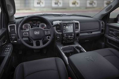 2017 Ram 2500/3500 Heavy Duty Night Interior