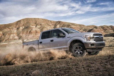 In addition to its introduction of a diesel model, Ford is giving all 2018 F-150 trucks new grilles, headlamps and bumpers.