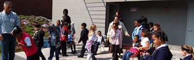 This photo is from the American Society of Landscape Architects’ Tools for Teachers webpage, one of several ASLA initiatives aimed at increasing the number of African Americans and Hispanics in the profession.