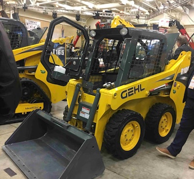 The Gehl R105 is narrow enough to enter doorways and gates. Photo: Jill Odom
