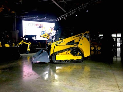 The RT165 has a compact width of 66″ and an overall height to ROPS at 77.5″. Photo: Jill Odom