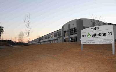 SiteOne’s new distribution center is one of the three planned facilities. Photo: SiteOne Landscape Supply