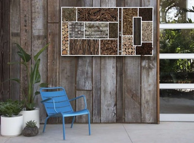 This custom bug box was built for Flora Grubb Gardens in San Francisco. Photo: Urban Hedgerow
