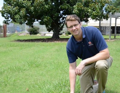 Dr. Scott McElroy says he’s one of many turfgrass researchers at Auburn who are excited about the collaboration with STRI Group scientists. Photo: Auburn University College of Agriculture
