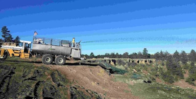 The APEX XA5000 has a tank capacity of 4,740 gallons. Photo: APEX Applicators