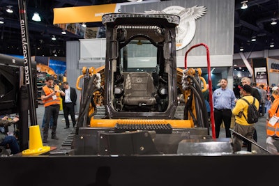 The Front of the CASE Compact Dozer Loader