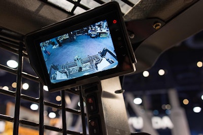 Back Up Camera for the CASE Construction Compact Dozer Loader