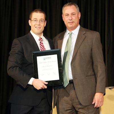 Chuck Whealton was named this year’s recipient for the Clyde Vadner Merit Award. Photo: Ruppert Landscape