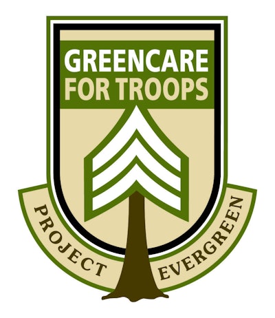 GreenCare for troops project evergreen logo