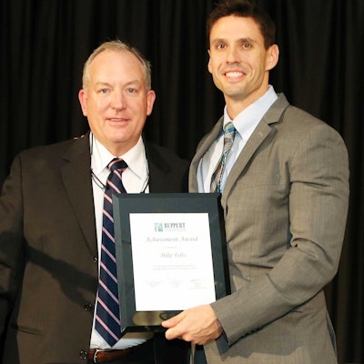 Mike Felts was named this year’s recipient for the Achievement Award. Photo: Ruppert Landscape