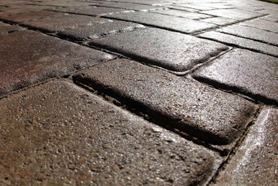 The SG+ formula of this high performance sealer has no visible color loss after 1,000 hours in the UV chamber, Black Diamond says. Photo: Black Diamond Coatings Inc.