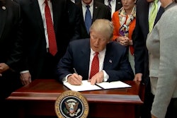 President Trump signed the executive order on the WOTUS rule on Feb. 28.
