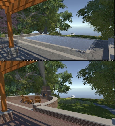 Users are able to toggle between different design options to help decide on features from a cost perspective. Photo: Urban Ecosystems