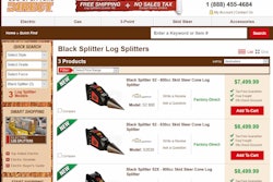 This website will allow customers across the United States to easily purchase products over the Internet. Photo: Black Splitter