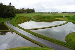 The theme of these landforms is the life of the cell and the way one cell divides into two. It can be found at Jupiter Artland in Edinburgh, Scotland. Photo: John Lord/Flickr