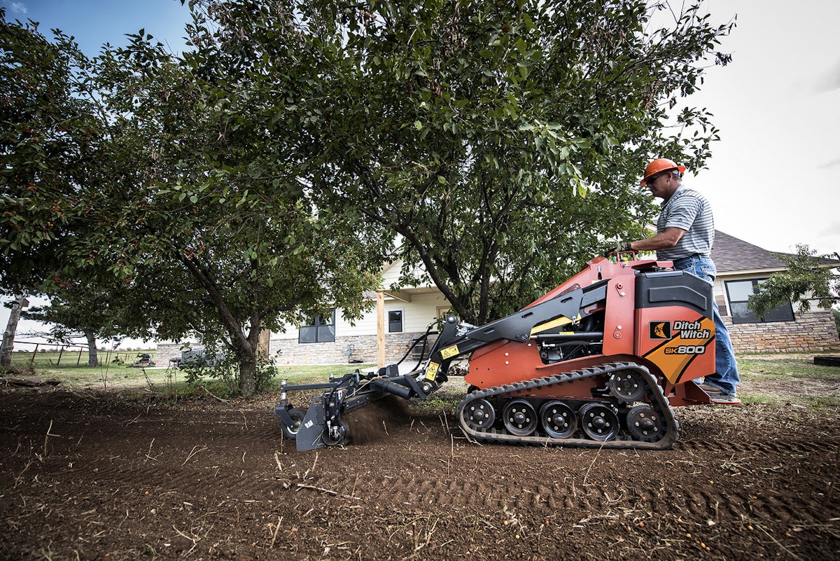 Ditch Witch Brings Skid Steer, Trencher to the Rental Show Total