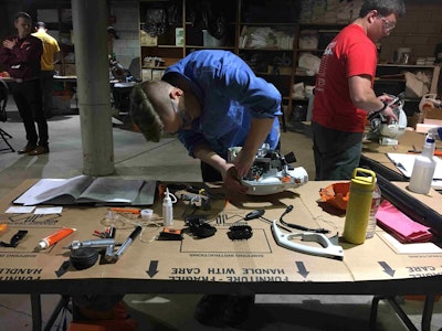 Students competed in events from sales to small engine repair. Photo: Jill Odom