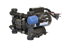 The Everflo EFHP2000 features up to 2gpm and 200 PSI for longer spraying distances or atomized droplets for misting applications. Photo: Valley Industries