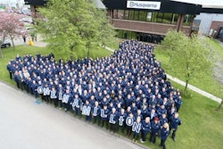 Husqvarna recently celebrated a manufacturing milestone as it rolled out its 1 millionth robotic lawnmower, 22 years since finishing work on its first. Photo: Husqvarna