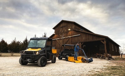 The Hustler Turf Equipment MDV is designed for heavy-duty applications. Photo: Hustler Turf Equipment