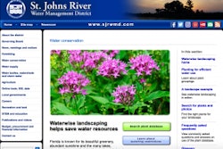 Pictured is a partial screenshot of the database. Photo: St. Johns River Water Management District