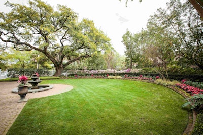 The Greenery Inc. received the American Association of Nurserymen’s highest landscape award that was presented by Nancy Reagan in 1986. Photo: The Greenery Inc.
