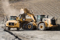 Caterpillar-972M-wheel-loader-730C-truck