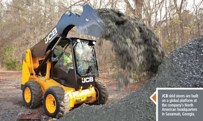heavy equipment skid steer for JCB