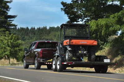 ford f-150 towing kubota