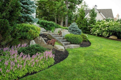 Belknap Landscape Company prides itself on creating unique spaces for each of its customers. Photo: Belknap Landscape Company