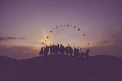 cap-and-gown-sunset