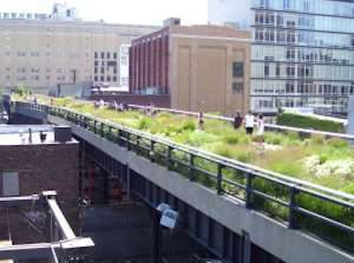 The High Line is a 1.45-mile long park full of grasses, shrubs and perennials. Photo: Wikipedia