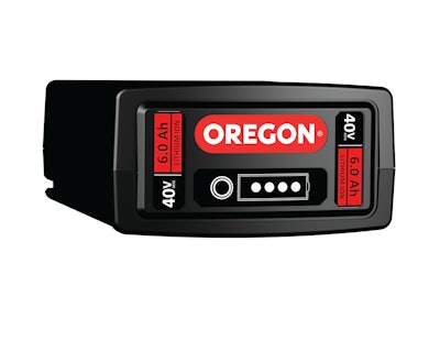 6.0 Ah battery Photo: Oregon