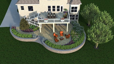 Landscape design software can help provide a vision for clients. Photo: Patrick DuChene