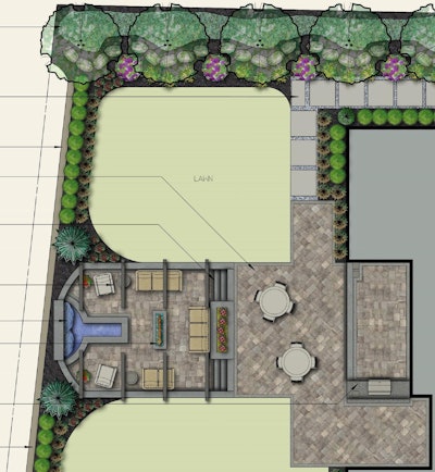 Detail isn’t lost when working in landscape design software. Photo: Patrick DuChene