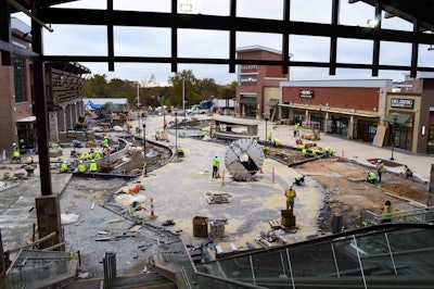 General contractors can subcontract landscaping companies when working on large projects. Photo: Ruppert Landscape