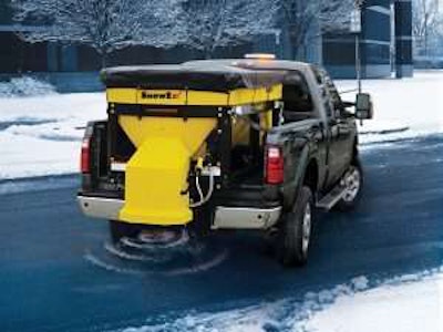 V-Max G2 hopper spreader Photo: SnowEx