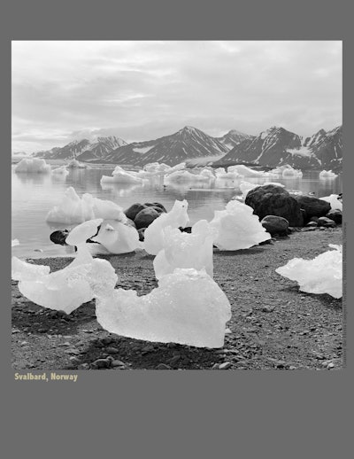 ASLA 2017 Award of Excellence, Research Category. Fluid Territory: A Journey into Svalbard, Norway by Kathleen John-Alder, ASLA, Rutgers University, Tromsø Academy. Photo: Courtesy the Herta Lampert Archives, Tromsø Museum, Norway